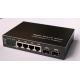 High Speed 6 Port Optical Fiber Gigabit Ethernet Switch With 2 1000Mbps SFP Interfaces