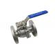 150LB 300LB 2  Flanged Ball Valve Stainless Steel CF8 CF8M Direct Mounting Pad