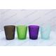 Decoration Glass Candle Holder, colorful candle cup sale