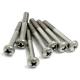 3 Drive Size Hex Drive Type Stainless Steel Bolts with Polish Finish