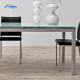 700mm Width Expandable Modern Extendable Dining Table with Glass Top Dt-914-110