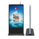 78inch outdoor P3 floor stand led advertising machine display with 3g/4g LAN WAN management