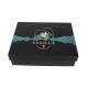 Luxprinters Lift Off Lid Box , Matt Lamination Black Kraft Gift Box