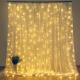 3x1M Led Icicle Led Curtain Fairy String Light Fairy Light Led Christmas Light Garland For Wedding Home Window Party