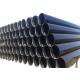 Structural And Construction Electrogas Welded Steel Pipe with Black Painting