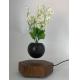 360 rotating magnetic levitation floating bottom air bonsai plant tree plant vase
