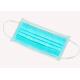 Breathable Earloop Face Masks Sterile Disposable Mask Latex Free For Hospital