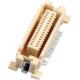 0.635mm Female board to board power Gold-plated LCP Natural industrial automation