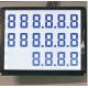 6 O'clock Monochrome LCD Panel , Dot Matrix LCD Display 160x128