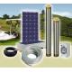 No Pollution PV Panel Solar Water Pumping System With AC220V Pump
