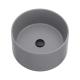 stylish round shape composite granite stone hand wash basin outdoor sink