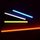 T8 18W 4ft Color Changing Fluorescent Led Tubes USB Rechargeable Battery Wireless RGBW