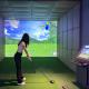 Factory Direct Golf Simulator Indoor Family Golf Screen Interactive Projection