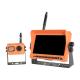 HD 1080P Vehicle Rearview Camera 7inch Orange Color Monitor System