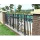 Anti Rust Decorative Iron Fence Panels Cast Iron Railing Multi Design