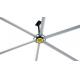 Metallic Outer Rotor Industrial Ceiling Fan Airflow Brushless DC Motor 14300m³/min Air Flow
