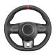 Hand Sewing Leather Steering Wheel Cover For MG ZS EV HS MG3 MG5 MG6 EZS 2018-2023