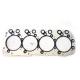 Energy Mining 4JB1 Overhauling Full Gasket Set Engine Rebuild Kit for Isuzu