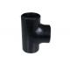 Thickness 2mm To 100mm Black Pipe Reducing Tee SCH40 SCH80 SCH160 Equal Tee