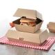 Fast Food Corrugated Cardboard Burger Box Eco-friendly Customized Biodegradable Box