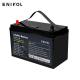 Solar 12V Lithium Battery 100ah Lifepo4 Lithium Ion Car Battery Built In BMS