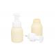 Yellow Hdpe Pp Foam Pump Bottle Baby Soap Washing Cosmetic Packaging Container 200ml