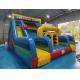 UL Listed Commercial Inflatable Water Slides Vertical Rush Inflatable Obstacle Slide Customized Logo