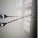 Cocktail Stirrer Stainless Steel Bar Spoon With Fork , Corrosion Resistance
