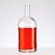 750ml Extra Flint Clear Square Glass Bottle for Spirits Liquor Gin Vodka Brandy Whisky