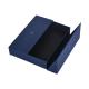 Blue Double Door Paper Box Packaging Gift Cardboard Hot Stamping