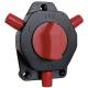 Electric fence 3-way circuit breaker/cut out switch