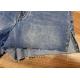 Summer Ladies Denim Shorts Women Light Wash Raw Hem Finishing Stretch