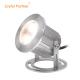 IP68 RGB Fountain LED Lights Underwater Stainless Steel LED Fountain Spot Light