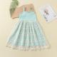 Toddler Baby Girls Tutu Dress Tulle Sundress Ribbed Top Layered Tulle Skirt Spaghetti Strap Dresses