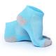 Custom Mens/Women sport half cushion color toe/heel ankle socks