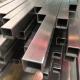 304 316L Hollow Square Stainless Seamless Steel Tubes Pipe for Engineering Structure