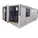 3 Bedroom Prefabricated Folding Modular Home with Customized Color and Steel Door