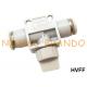 HVFF Push On One Way Speed Air Controller Pneumatic Flow Control Fittings 4mm