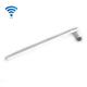 2.4GHz and 5.8GHz External Dual Band WiFi Antenna SMA 5DBi White Color