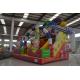 Classic Inflatable Circus Clown Dry Slide , Pvc Inflatable Clown Slide Funny Clown