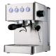 Semi-Automatic Professional 15bar ulka pump Coffee Machine Cup Warmer Digital Button 1.7 Liter Tank For Office Use