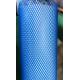 80mm Blue Pe Net For Parts, 70 Mesh Protective Pe Mesh Netting, Extruded Protector Of Mesh Net
