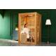 Commercial Redwood Cedar Steam Sauna Room 1 Person