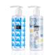Shrink Label Decorative Plastic Shampoo Bottles 250ML Long Slim Round Bottle