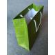 Eco-friendly durable customize paper shopping bags with  cottom rope handle