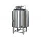 1500L Brewing Insulated Hot Liquor Tank Food Grade With Mirror Polished / 50MM