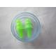Custom waterproof protection green color silicone baby swimming ear classic plugs for kids