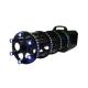 LED Battery Confetti Paper Gun Machine Six Shots Confetti Shooter Gun For DJ Disco Nightclub Wedding Party
