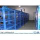 3 Drawers Mold Storage Racks With Powder Coated Finish Blue Color Easy To Operate