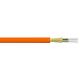 FTTH Tight Buffer Indoor Fiber Optic Cable 24 Core GJFJV For Aerial And Duct